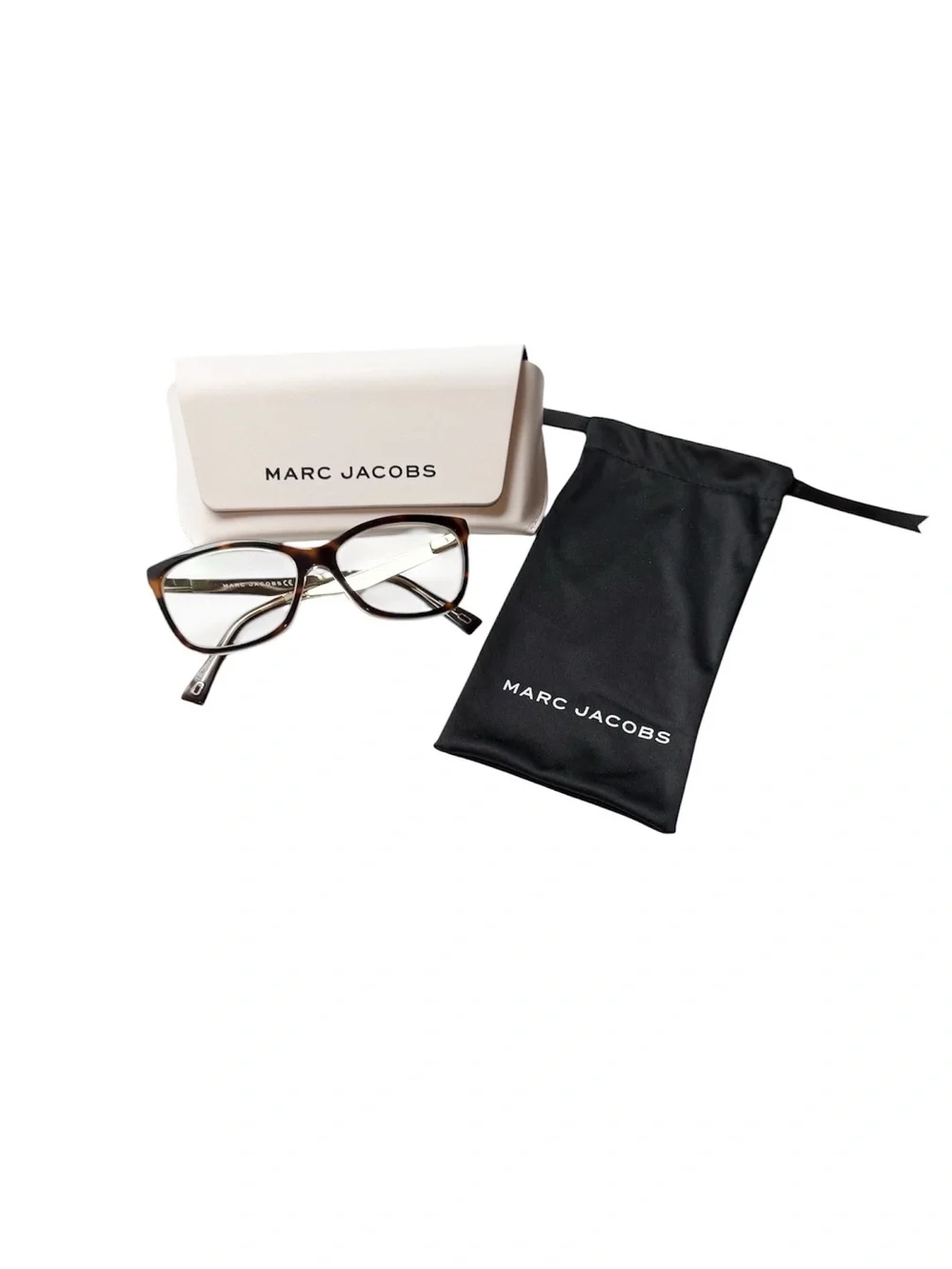 MARC JACOBS 206 086 Eyeglasses Dark Havana & Gold Frame 54mm